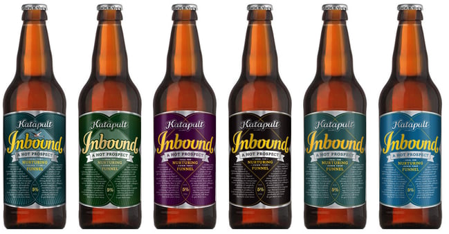 The full suite of our beer bottle packaging design The full suite of our beer bottle packaging design